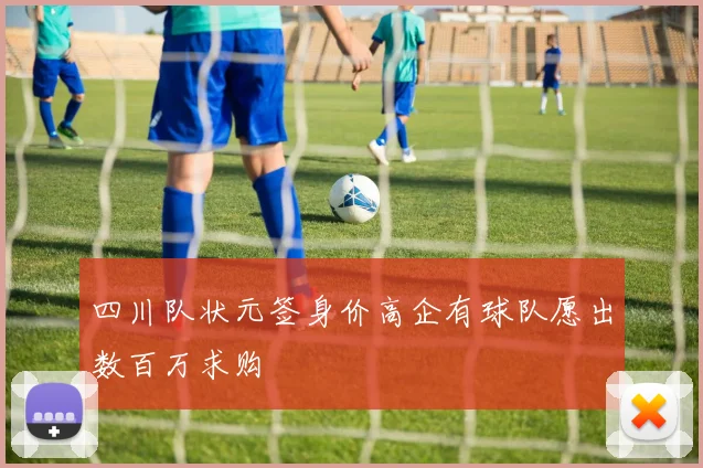 四川队状元签身价高企有球队愿出数百万求购